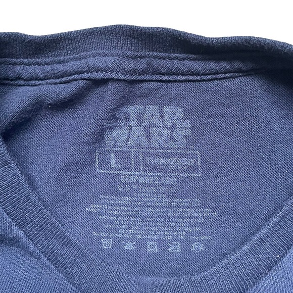 Star Wars Droid Tower Disney Lucas Film T-Shirt Size Large Blue Graphic Tee - Picture 3 of 6